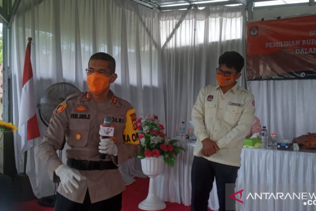 Kapolres Lombok Utara imbau masyarakat taati aturan kampanye pilkada