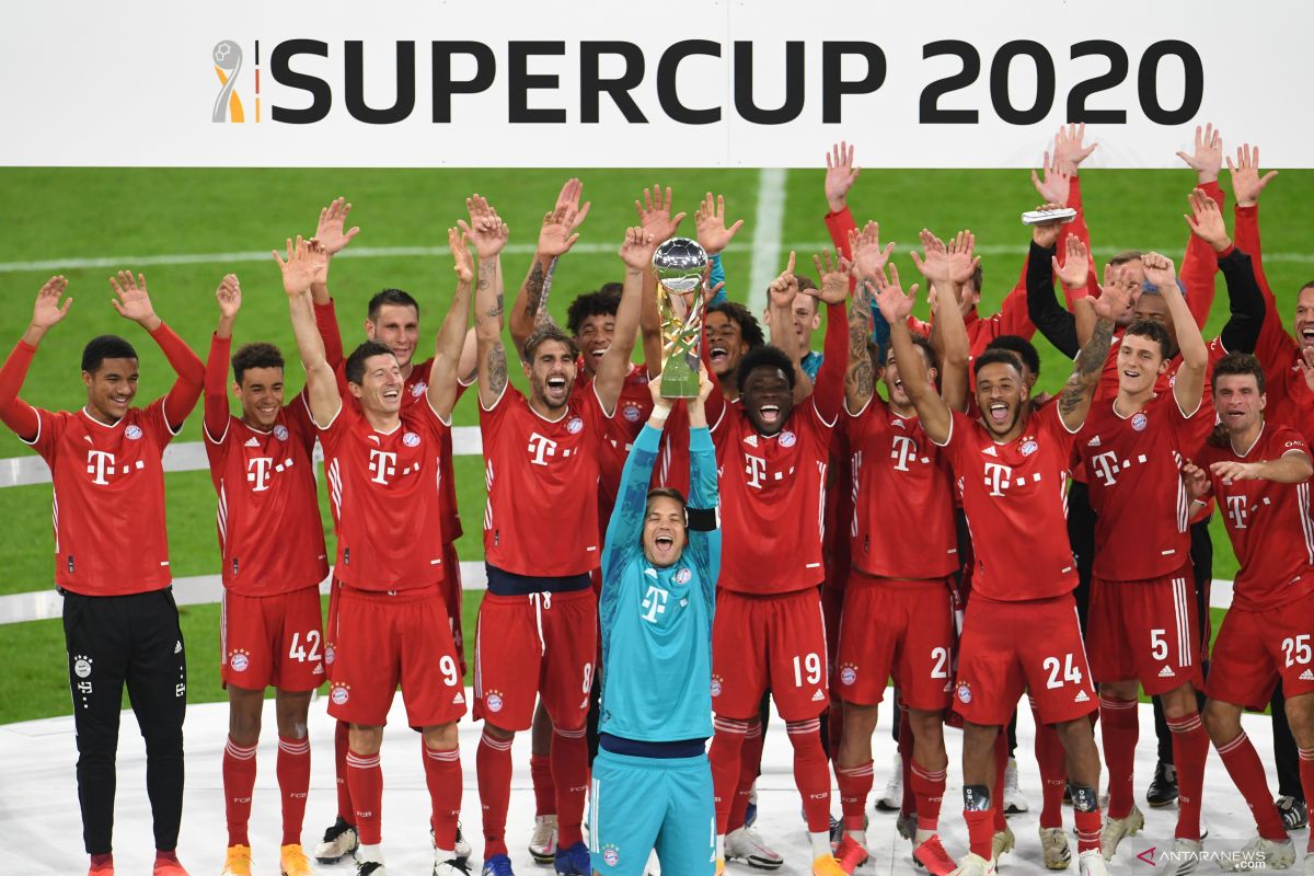 Bayern rebut Piala Super Jerman usai menang 3-2 atas Dortmund