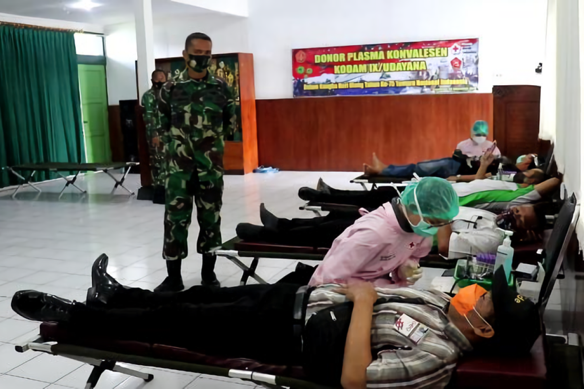 Danrem berharap terapi plasma konvalesen bisa tekan penyebaran COVID di Bali