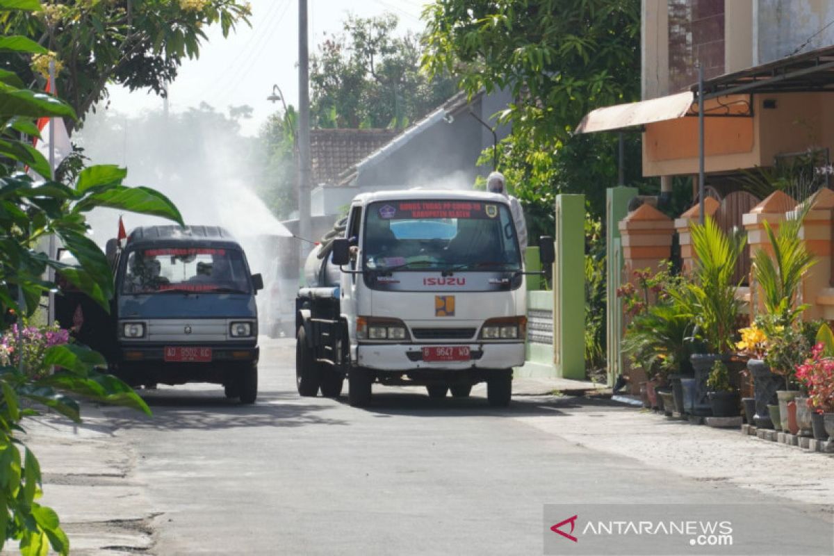 Jumlah kasus COVID-19 Klaten capai 642 orang