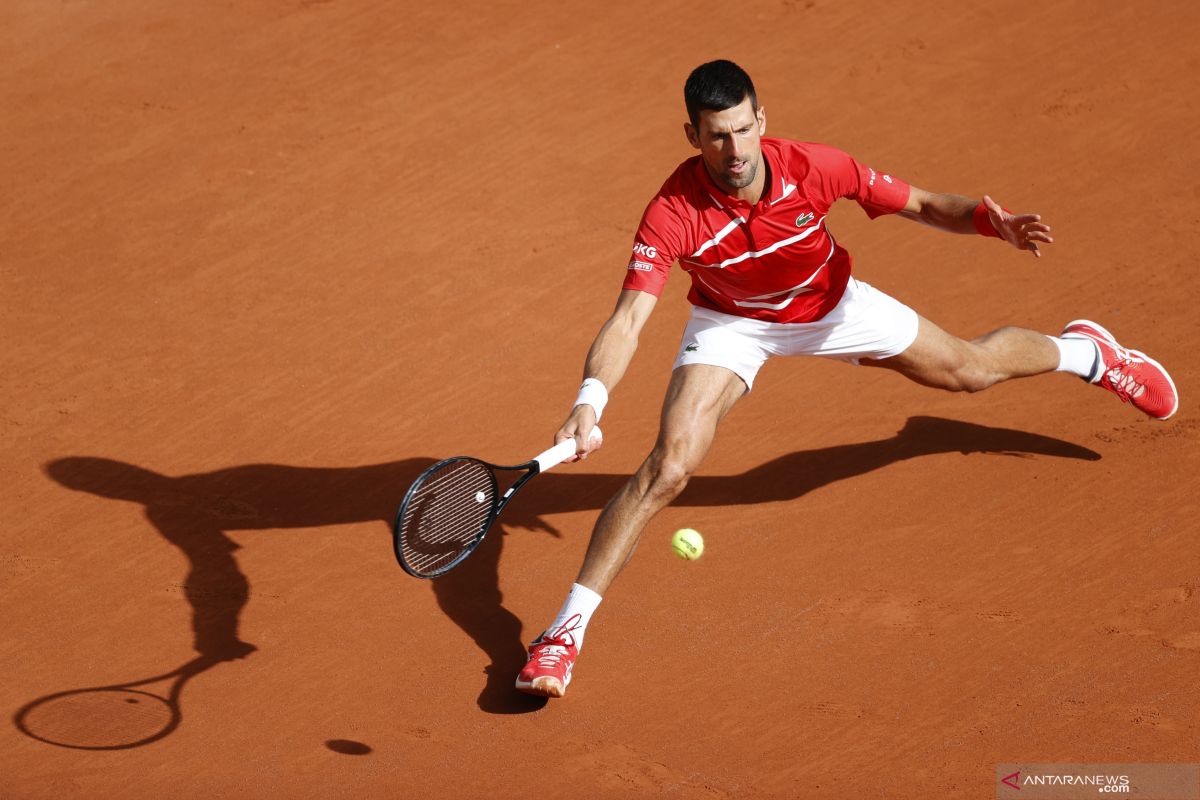 French Open: Djokovic catatkan kemenangan ke-70 di Roland Garros