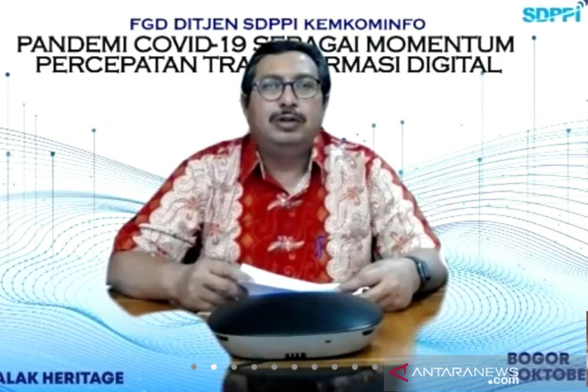 Kemkominfo: Pandemi menjadi momentum percepatan transformasi digital