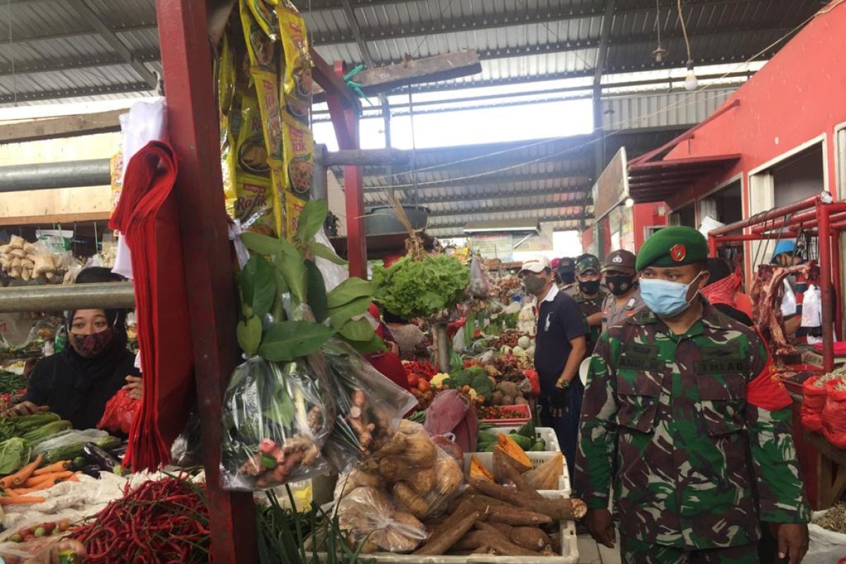 Kodim 0410/KBL terus berikan imbauan agar masyarakat patuh protokol kesehatan