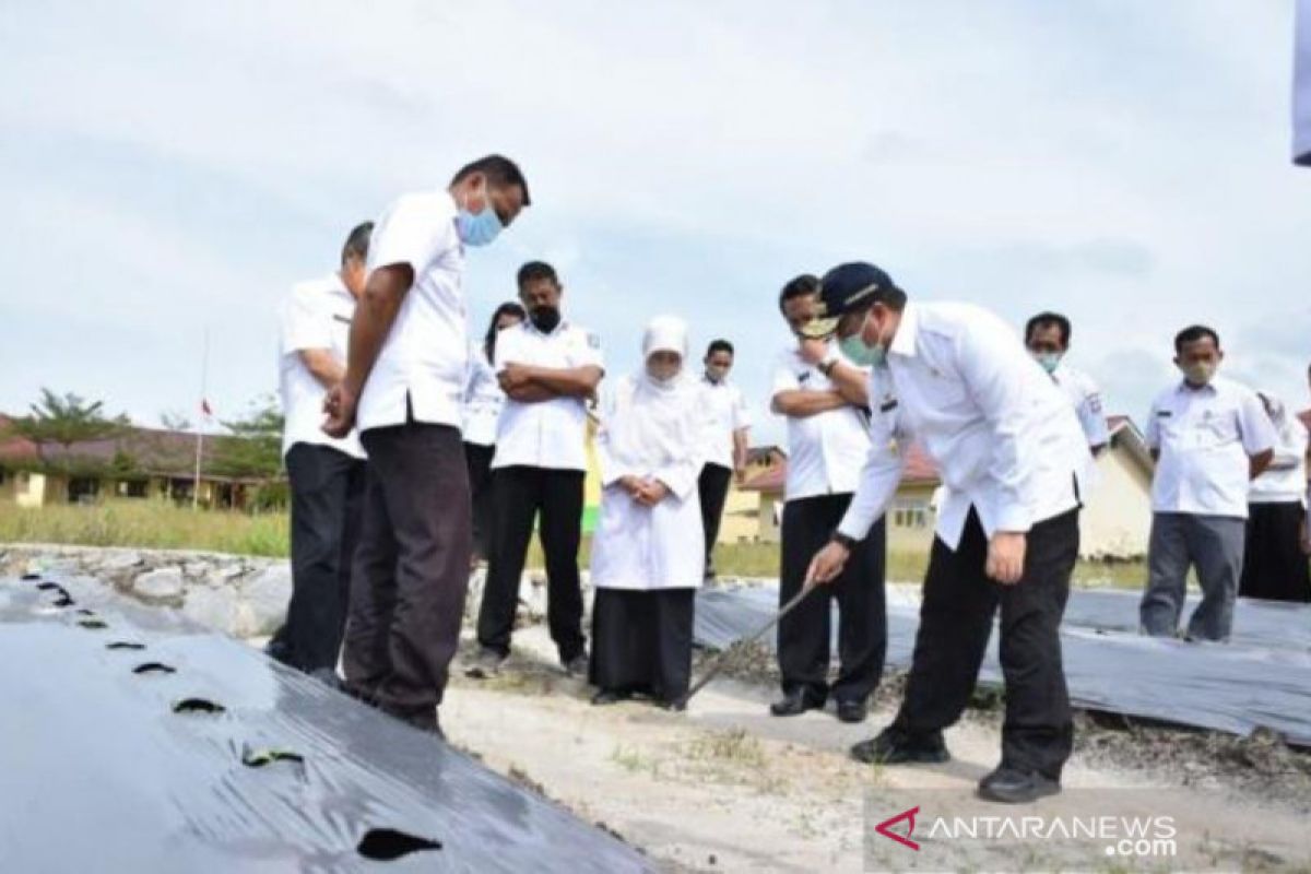 Gubernur Babel Kunjungi SMK Pertanian dan Perkebunan di Bangka Barat