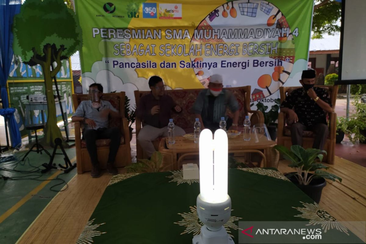 Sekolah energi bersih pertama di Bengkulu diresmikan