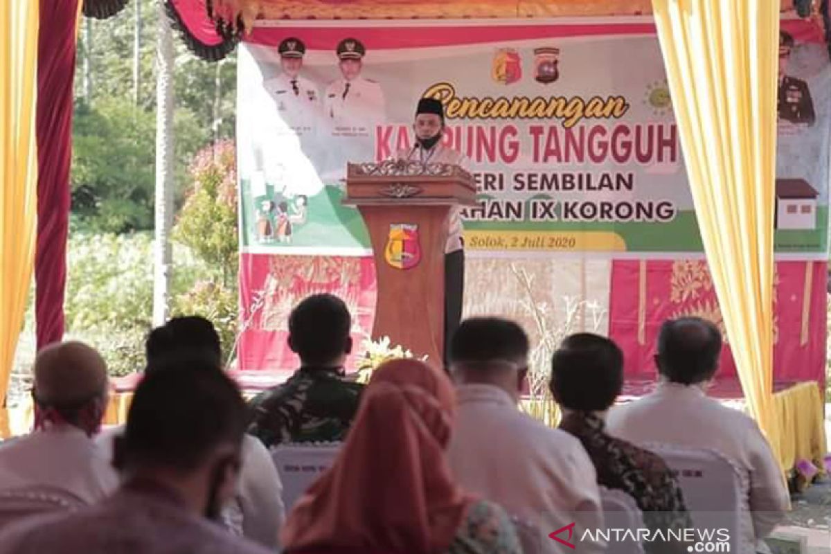 Pemkot Solok luncurkan kampung tangguh negeri