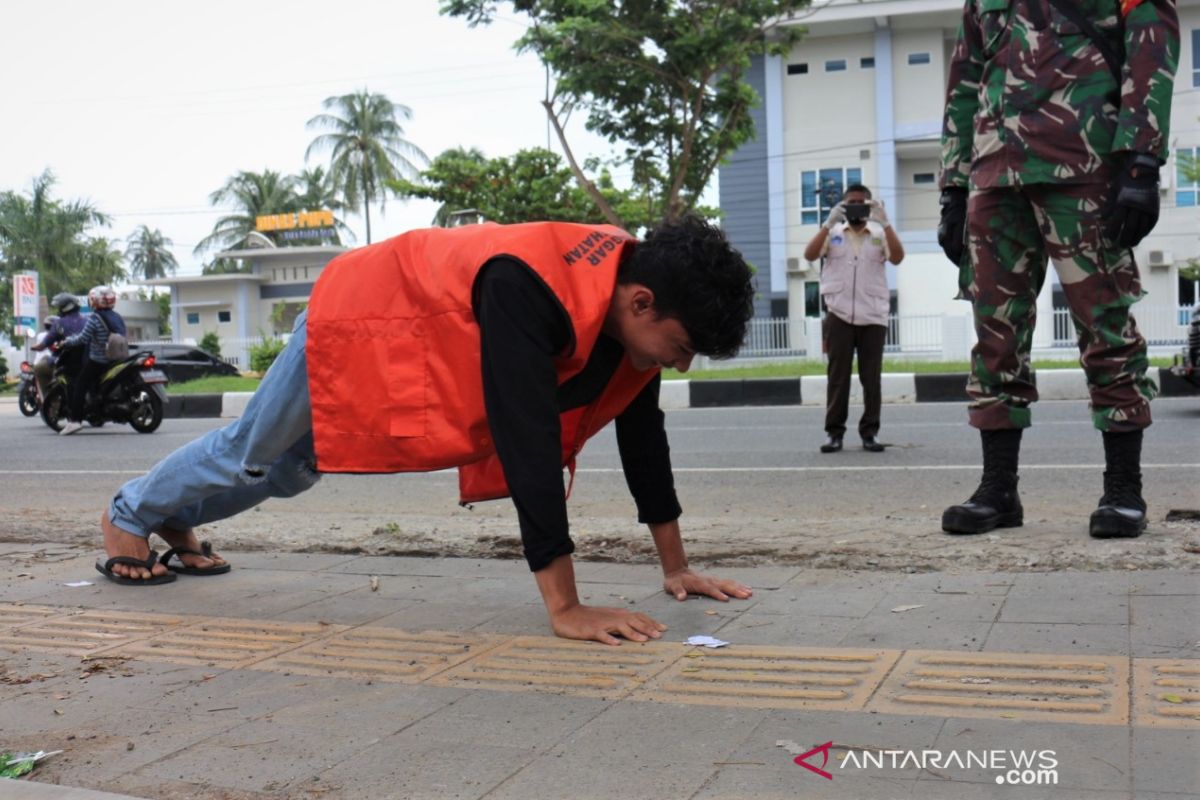 Tim penerapan disiplin dan penegakan hukum tindak 56 pelanggar