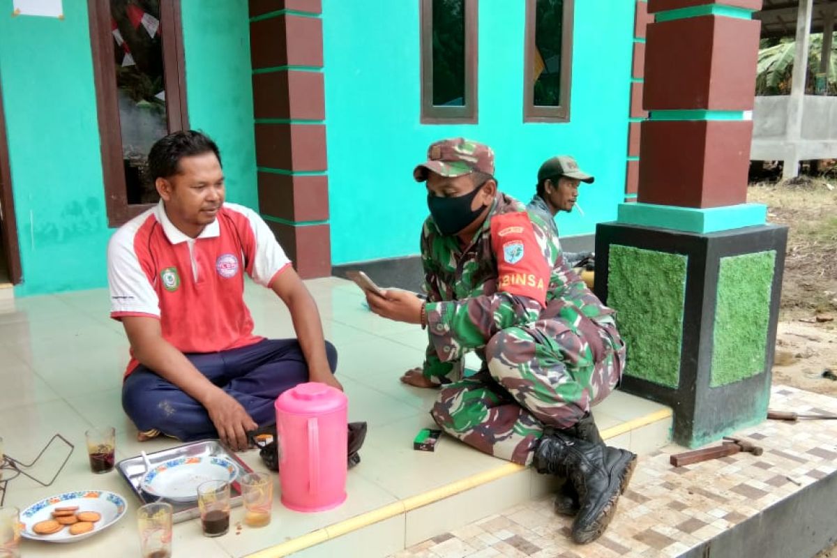 Warga Kecamatan Pulau Hanaut senang Kehadiran Satgas TMMD ke-109