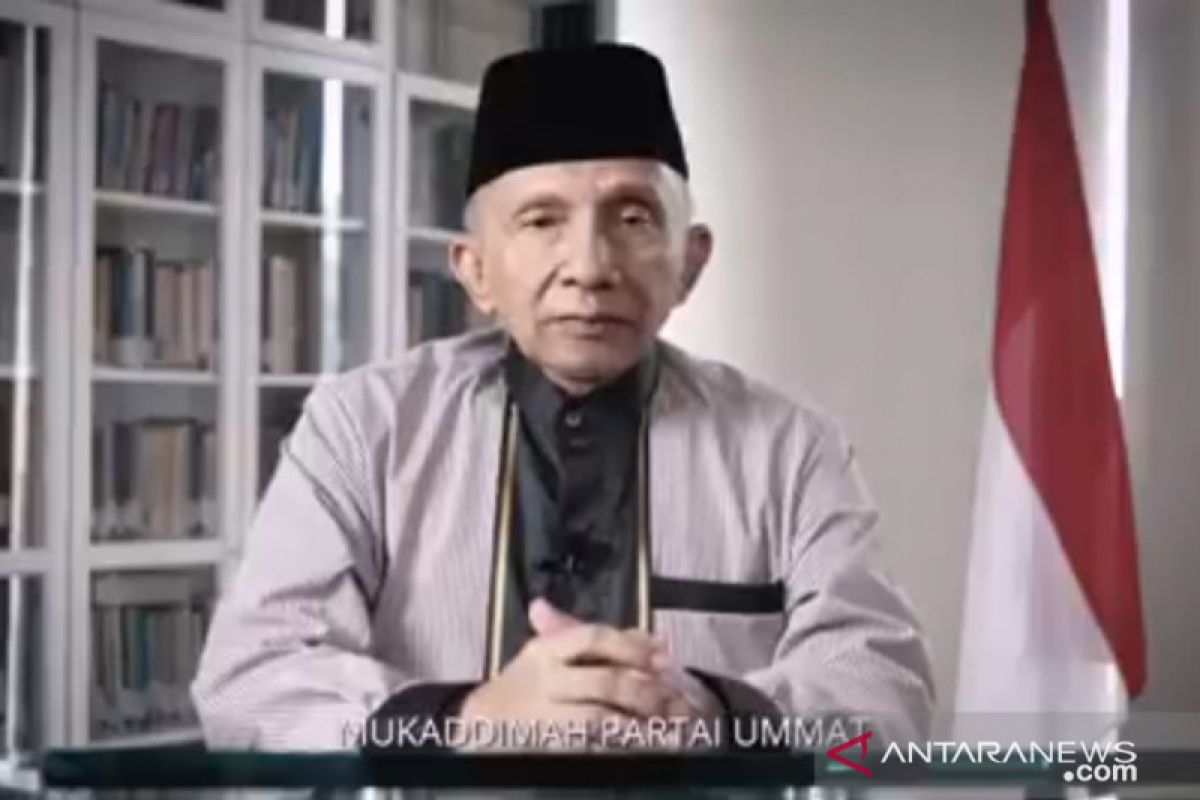 Amien Rais perkenalkan parpol baru bernama Partai Ummat