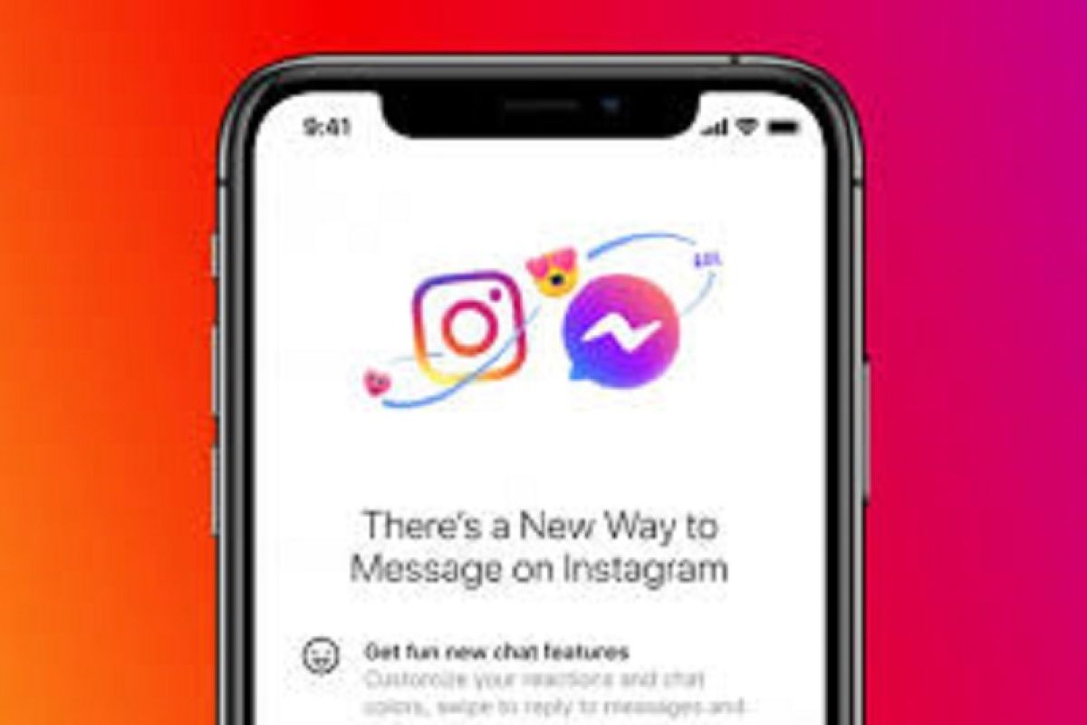 Facebook akan hadirkan perpesanan lintas platform Instagram dan Messenger