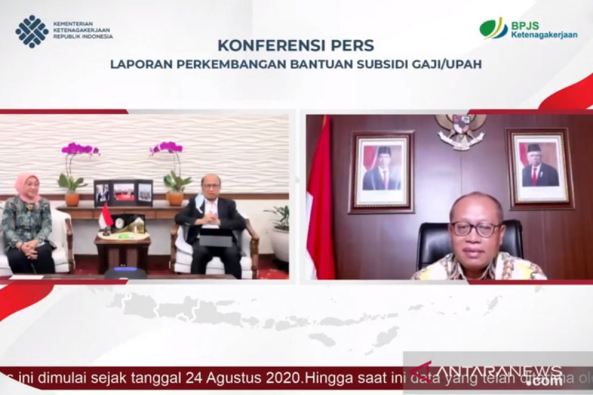 12,4 juta data final penerima subsidi upah