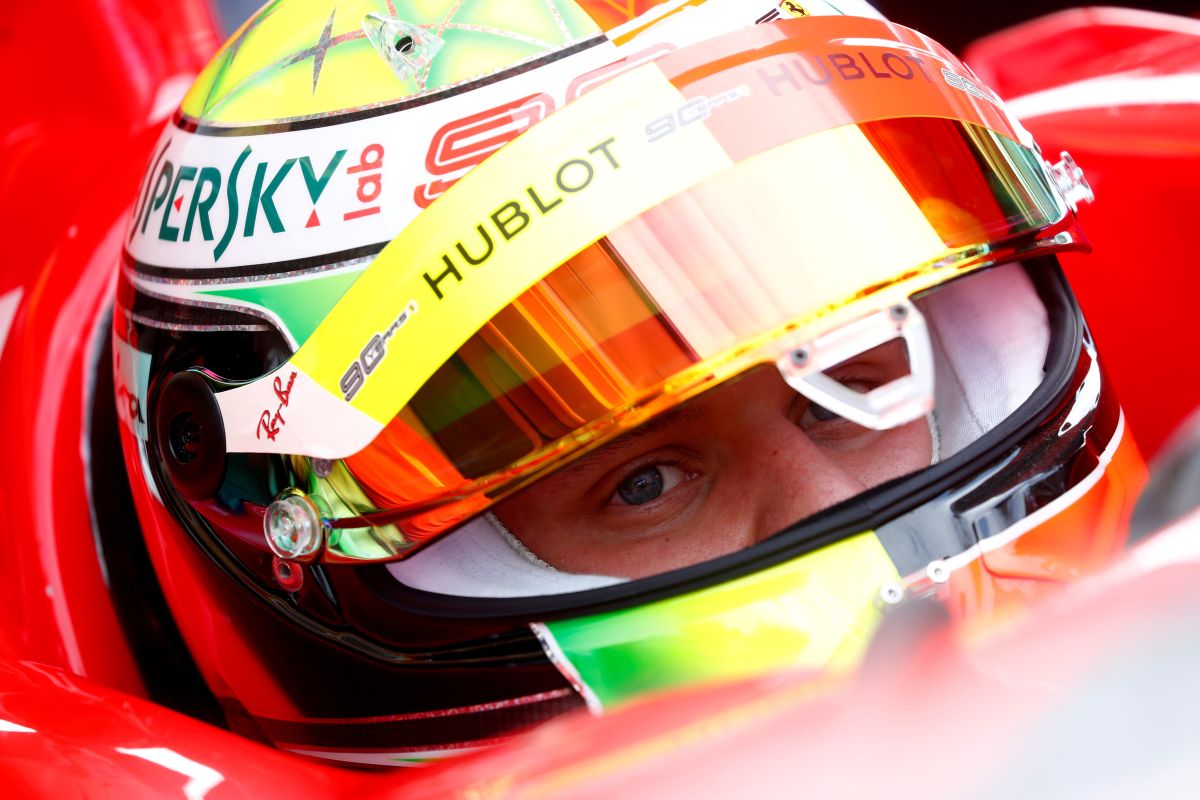 Pebalap junior Ferrari Mick Schumacher jajal trek Fiorano jelang debut latihan F1