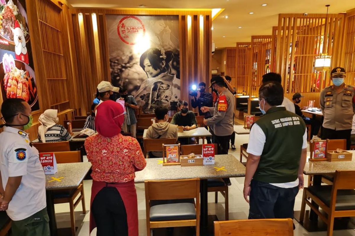 Pelaku usaha kuliner dilarang layani makan di tempat