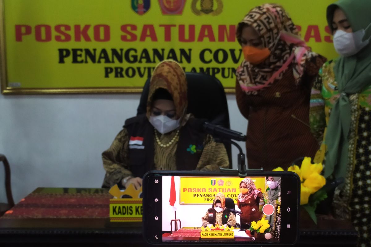 Dinkes: Hasil penelusuran kasus Bupati nonaktif Lampung Tengah ada lima kasus
