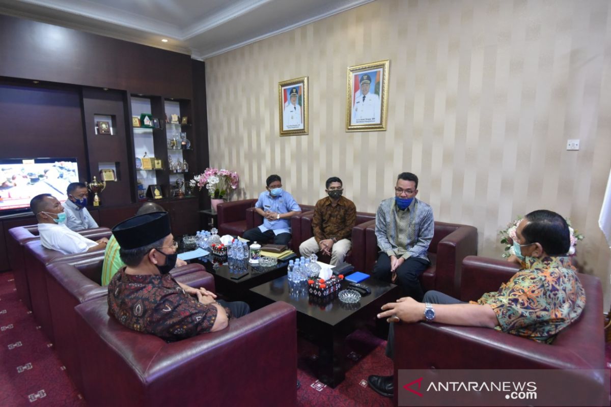 BPJS Ketenagakerjaan bersilaturahmi bersama Wali Kota Padangsidimpuan