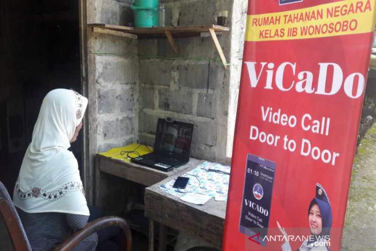 Rutan Wonosobo fasilitasi "video call" napi dengan keluarga gratis