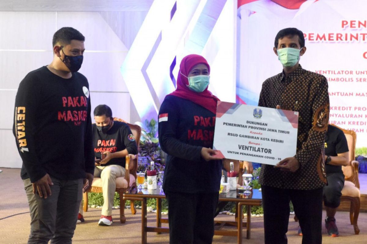 Rumah sakit di Kota Kediri dapat bantuan tujuh ventilator