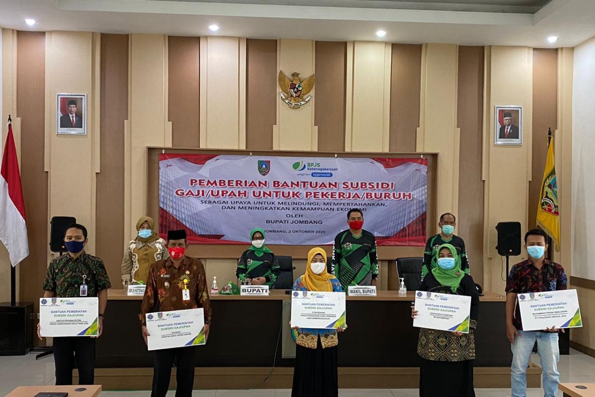 36.673  peserta aktif BPJamsostek diusulkan dapat bantuan subsidi upah