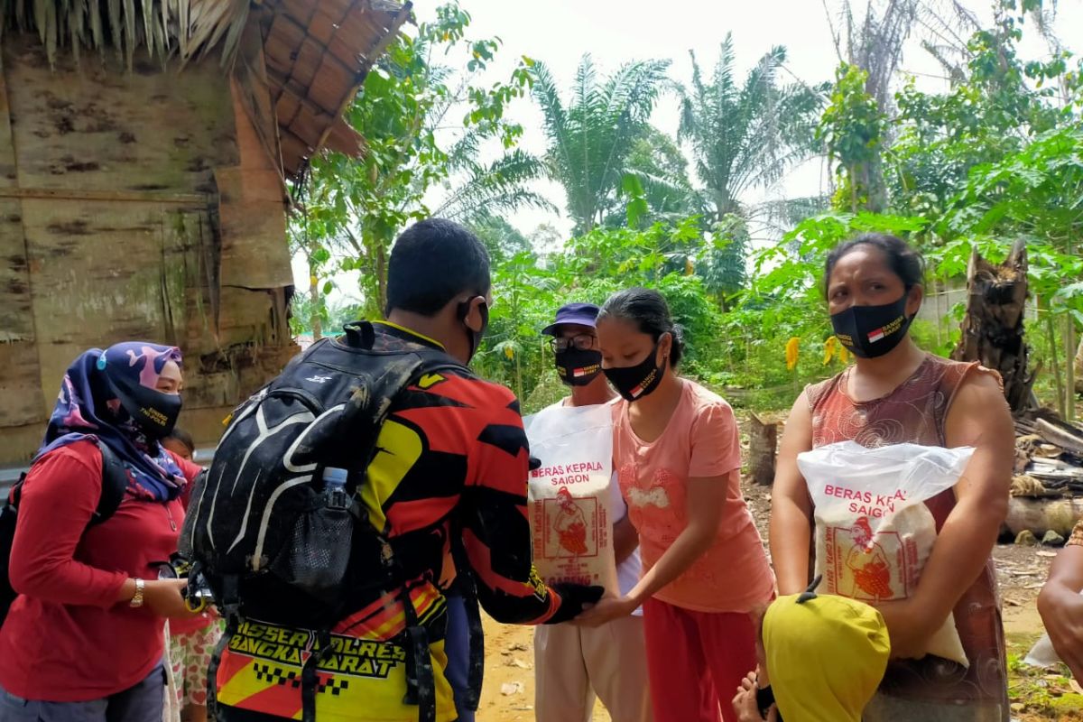 Kapolres Bangka Barat tinjau lokasi TPS terjauh