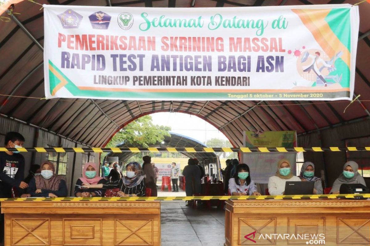 Pasien sembuh COVID-19 di Sultra 2.043 dari 3.030 kasus