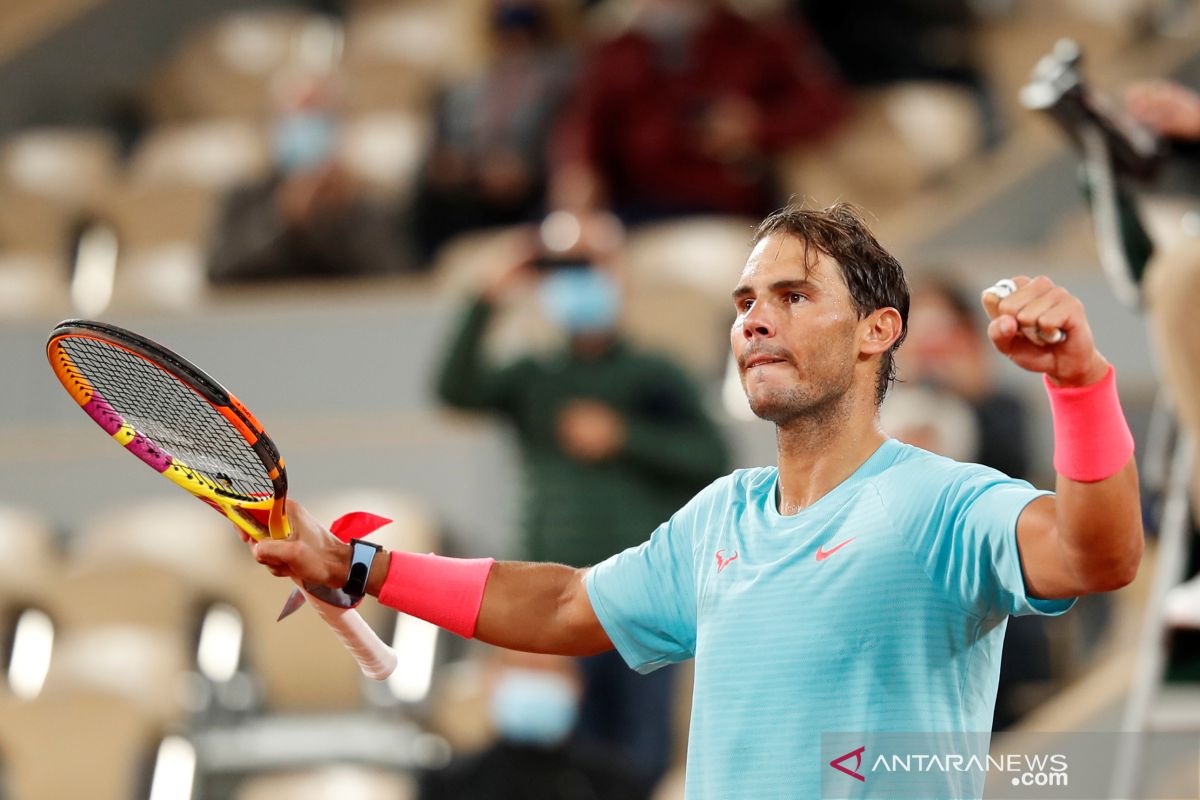 Rafael Nadal melaju putaran keempat French Open