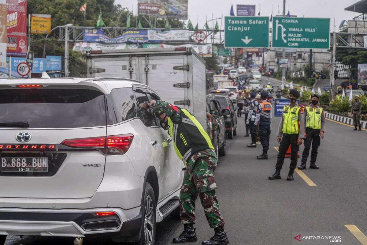 Pembatasan Kendaraan Kawasan Wisata Puncak Bogor - ANTARA News