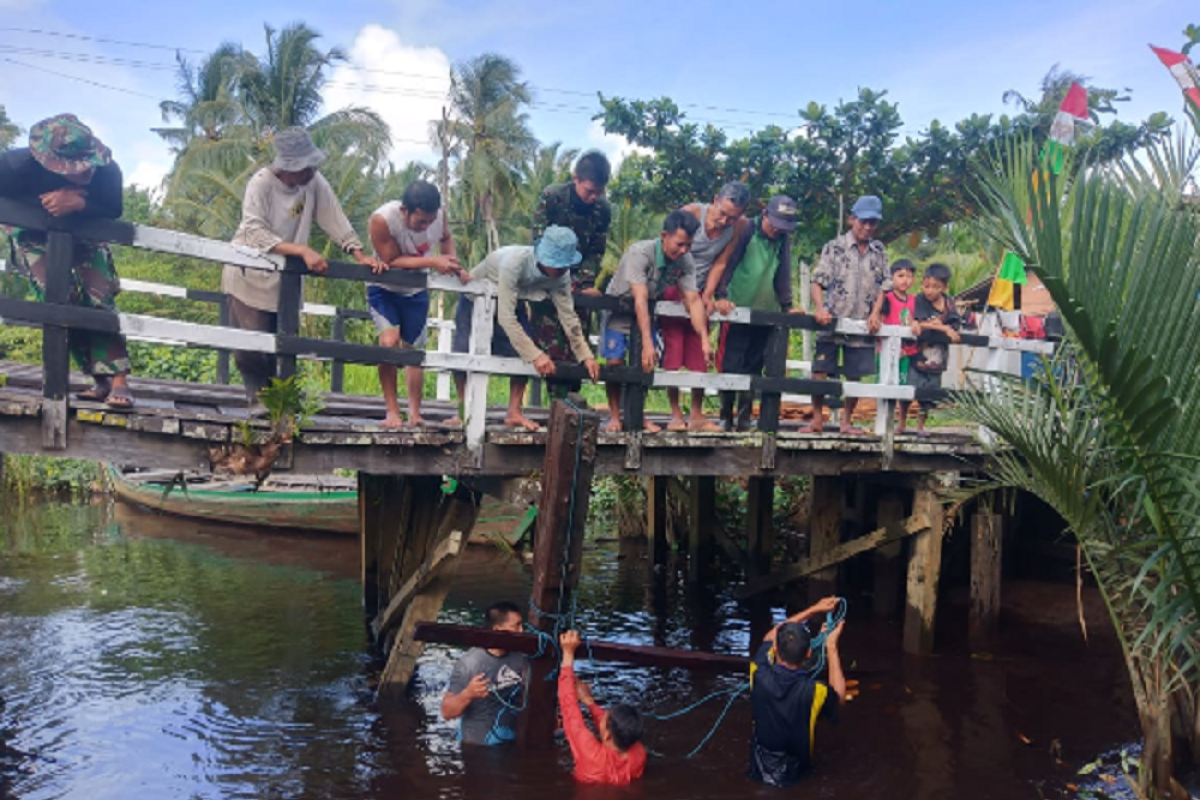 Kerja cepat dan tepat menjadi pedoman Satgas TMMD dilokasi sasaran