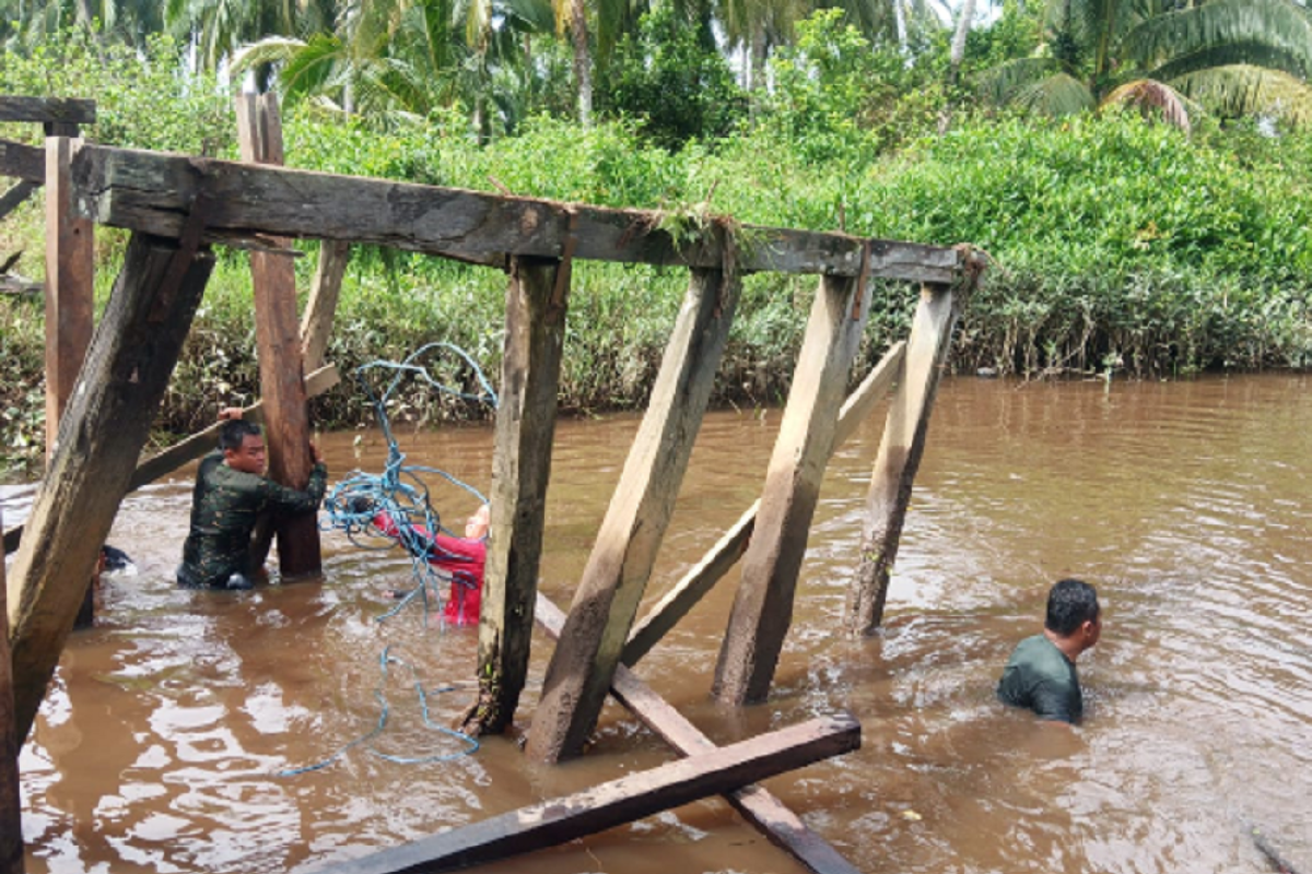 Pelaksanaan TMMD juga merupakan wujud tugas pokok TNI