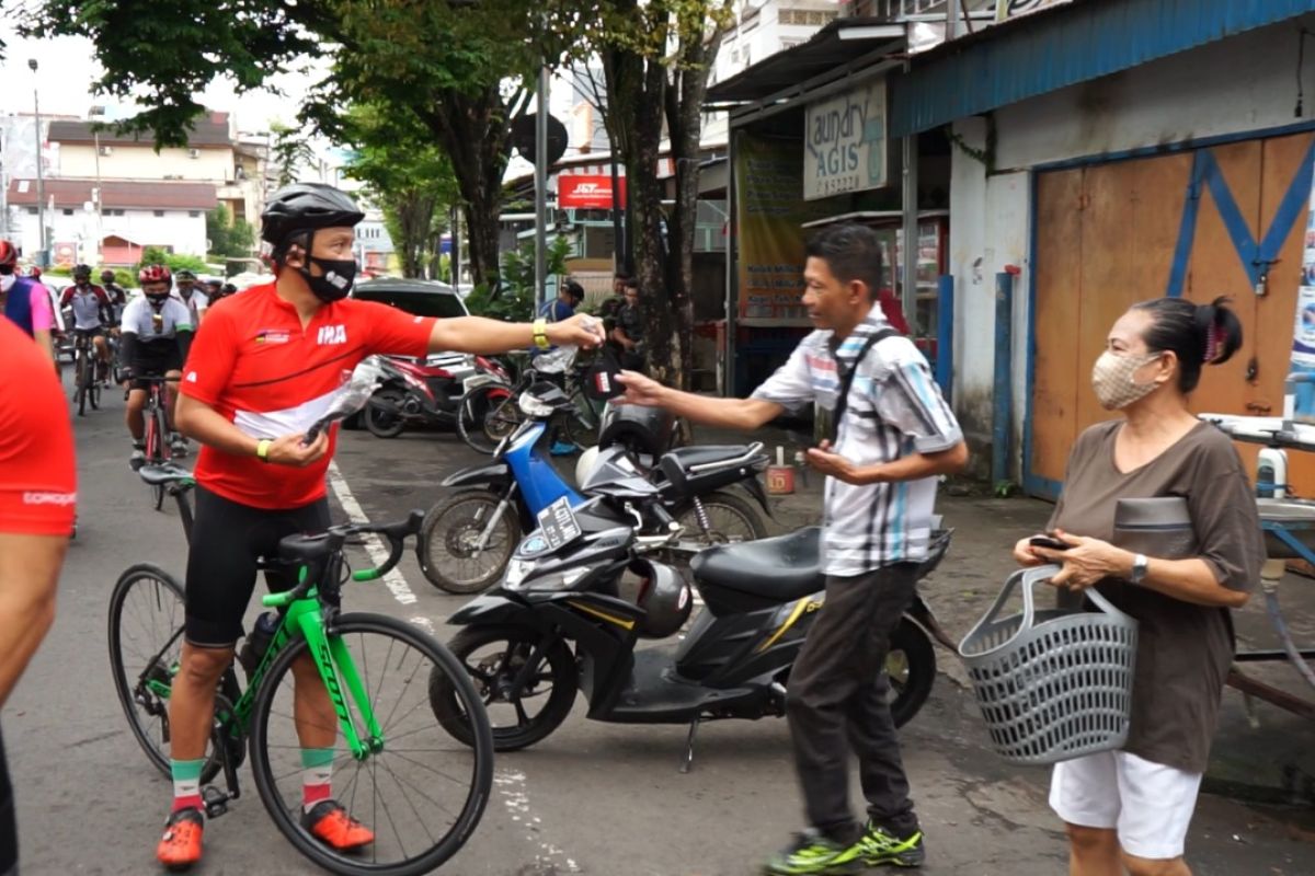 ISSI Sulut gelar Fun Bike peduli COVID-19