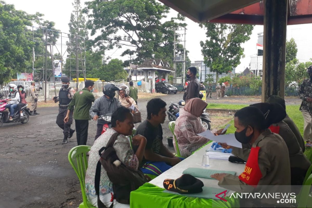 Rejang Lebong beri sanksi peringatan pelanggar protokol kesehatan