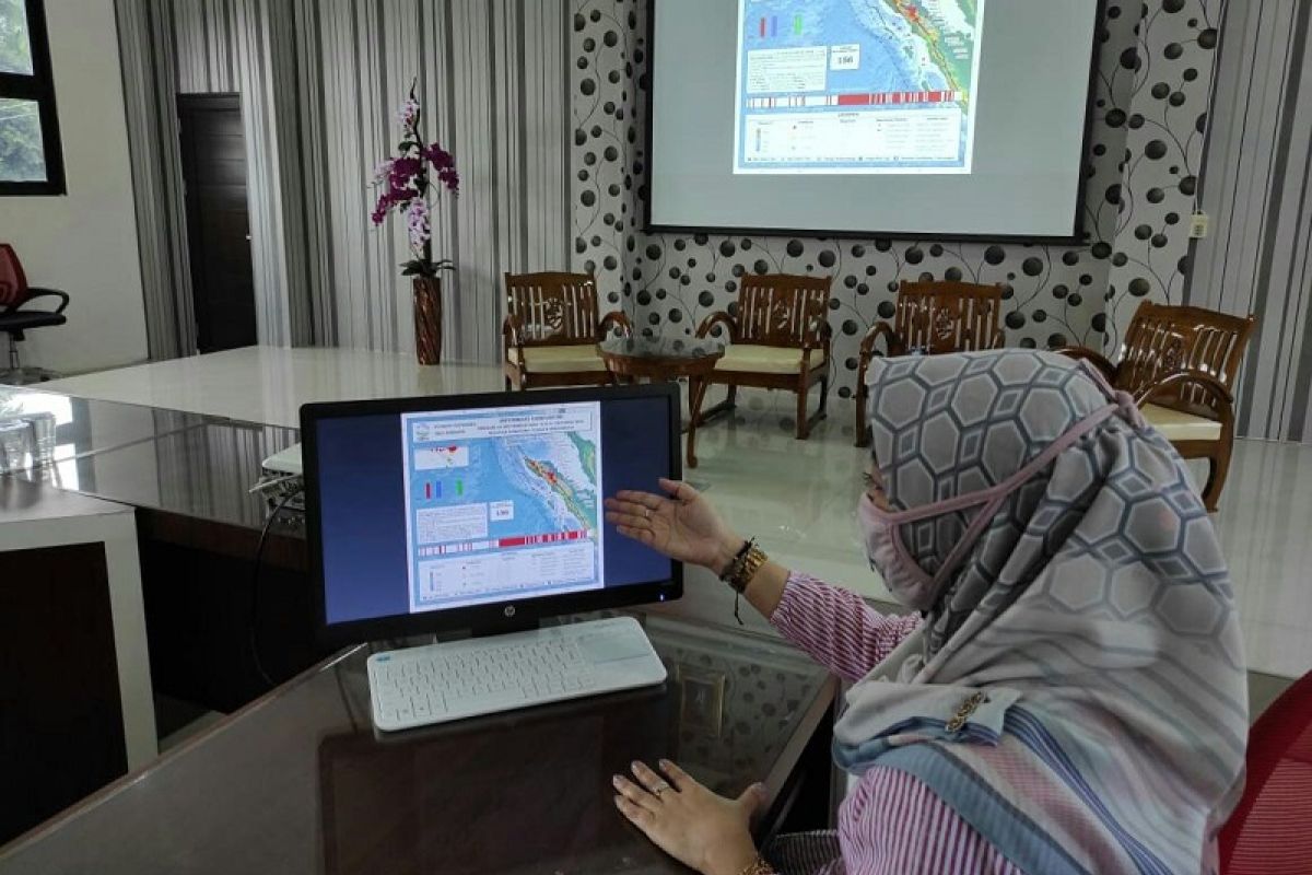 Sepekan terakhir terjadi 156 gempa di Sumatera  bagian utara