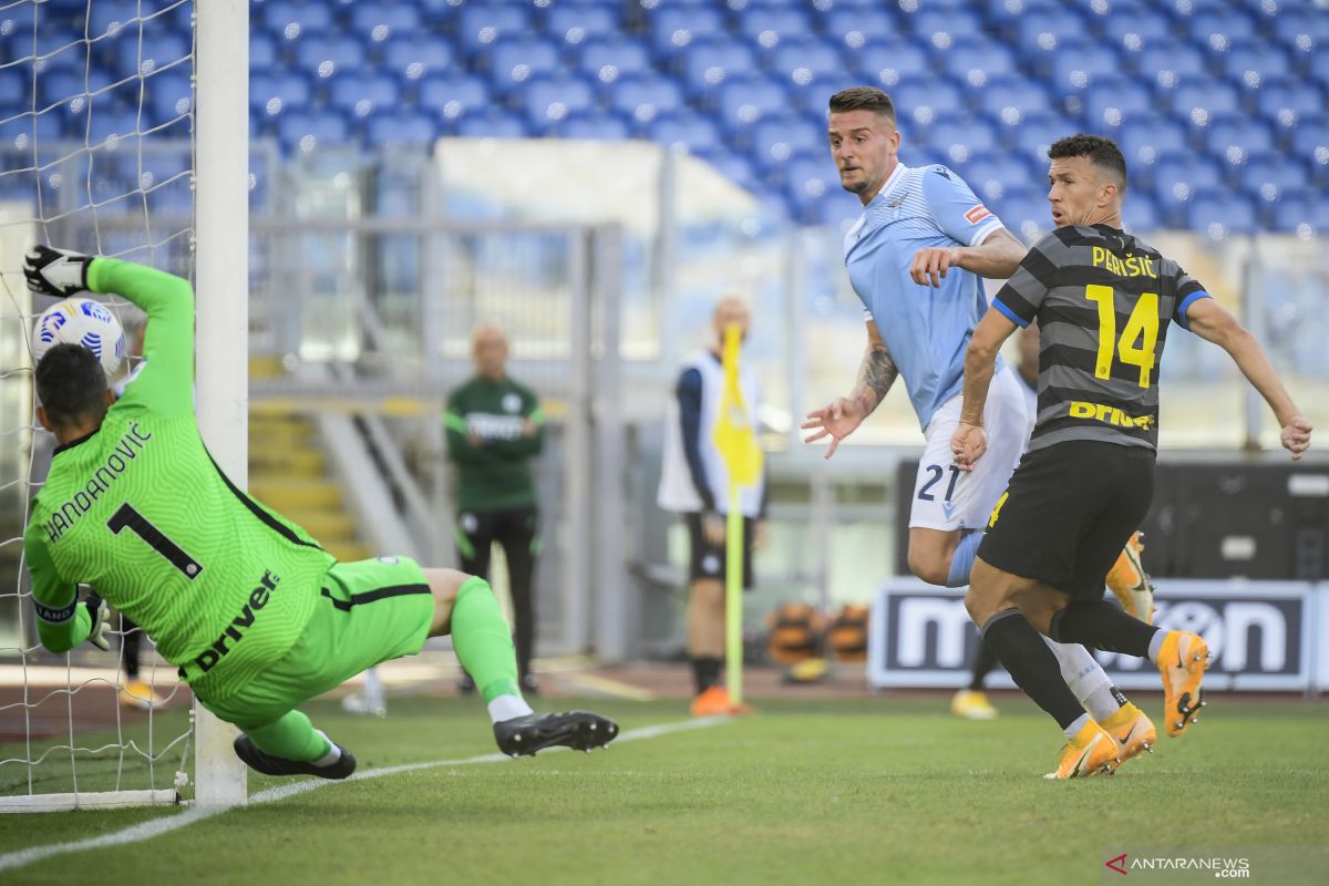 Lazio vs Inter Milan berakhir imbang 1-1