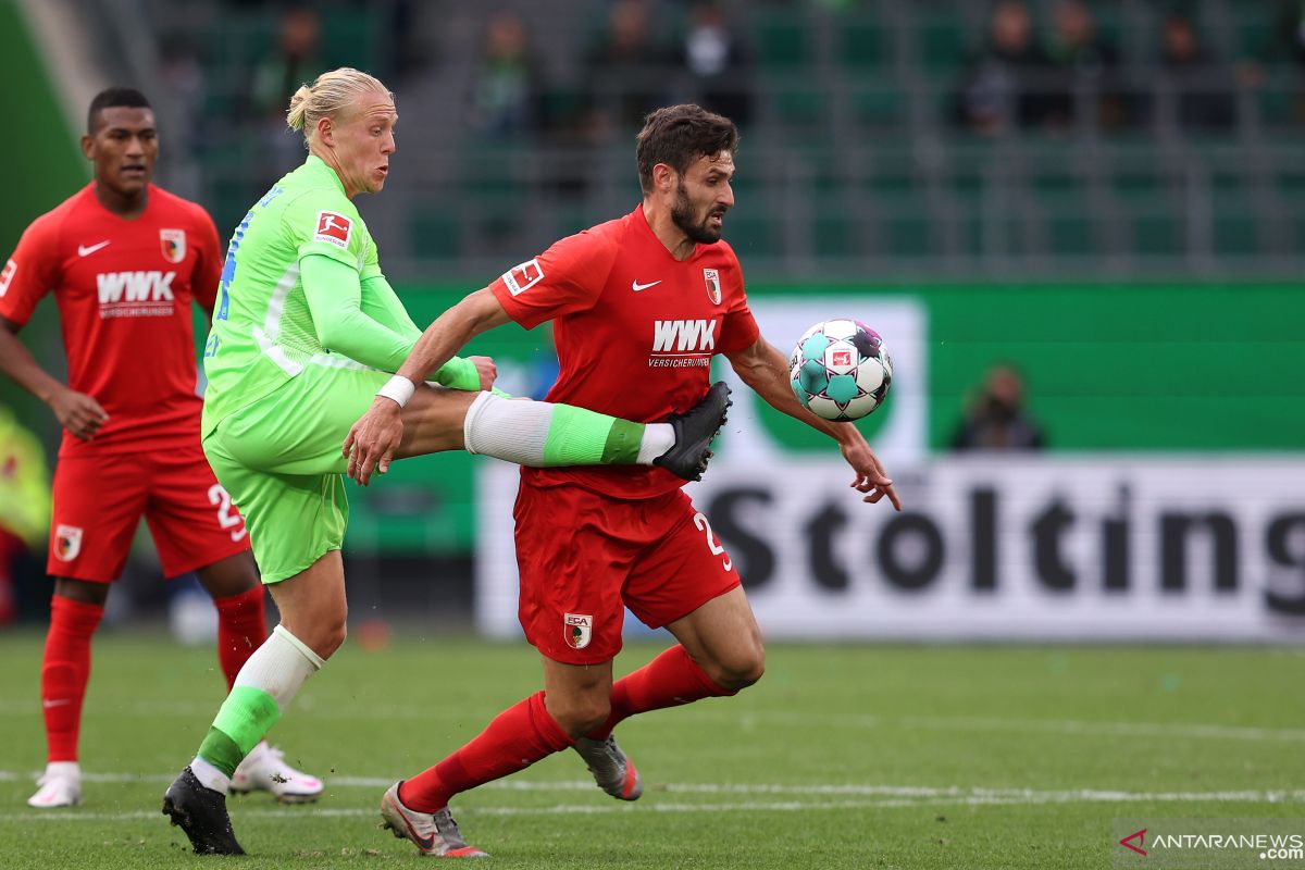 Liga Jerman - Imbangi Wolfsburg, Augsburg perpanjang catatan tidak terkalahkan