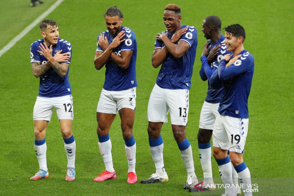 Jadwal Liga Inggris: ambisi tren sempurna Everton dihadang Liverpool