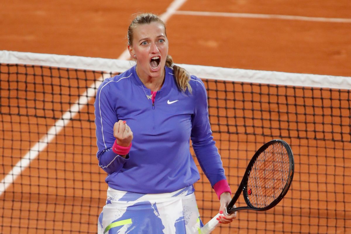 Kvitova menuju semifinal kedua di Roland Garros