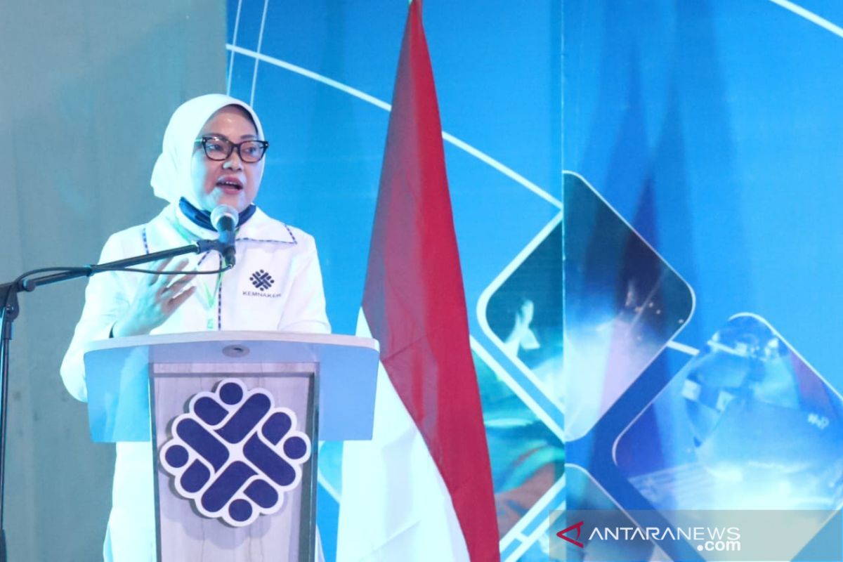 Menaker Ida Fauziyah luncurkan program pengembangan dan perluasan kesempatan kerja