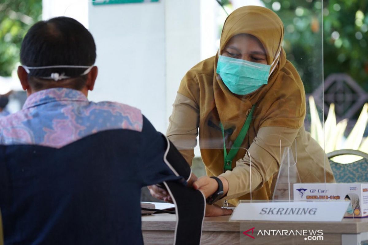 Kemenkes melakukan simulasi uji coba vaksinasi COVID-19 di Kota Bogor