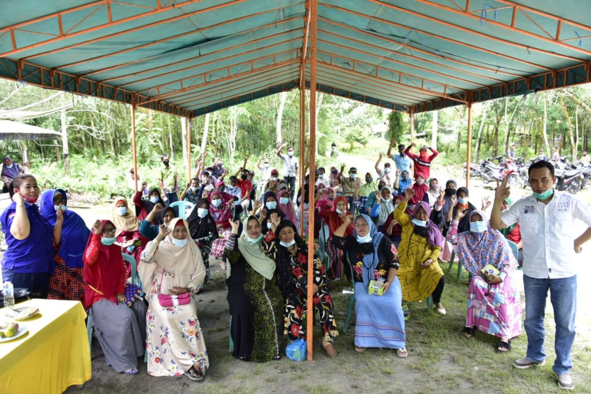 Kampanye di Pematang Pudu, Kasmarni didukung penuh warga Pacitan Duri