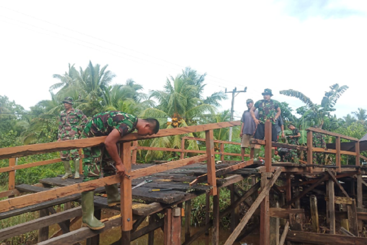 Jembatan Handil Gayan terpaksa dirombak total