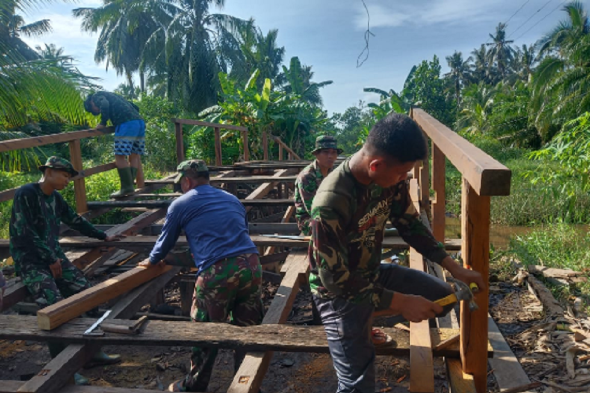 Tersisa 17 hari sebelum penutupan, Satgas TMMD terus genjot pekerjaan