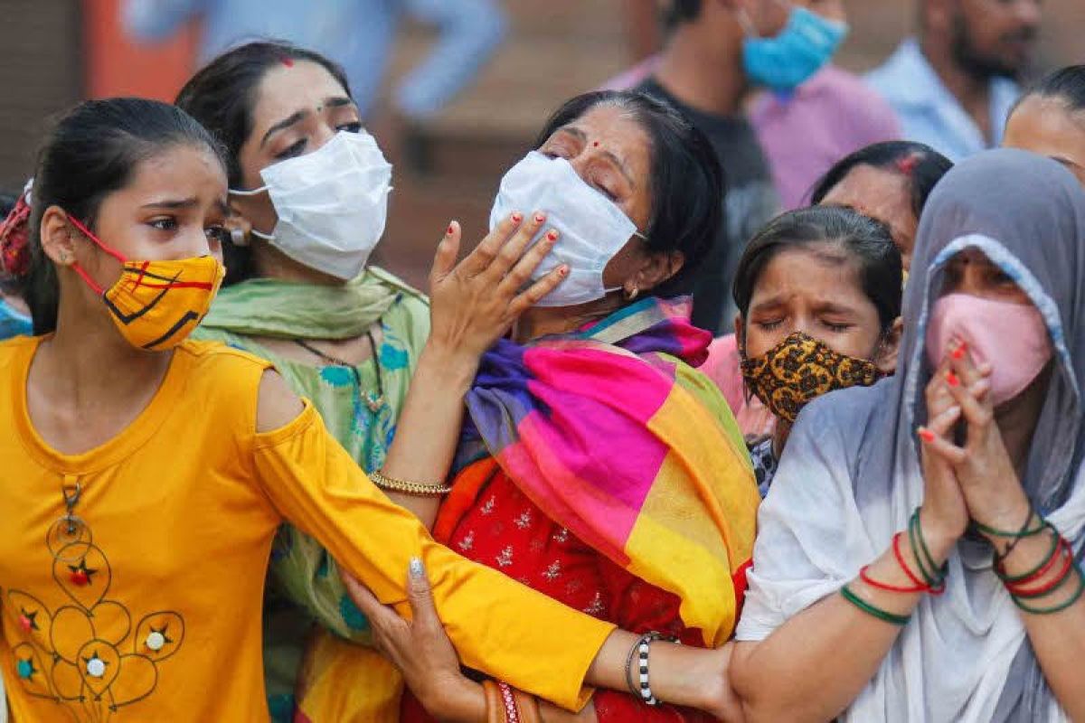 Kasus infeksi virus corona di India naik jadi 6,63 juta