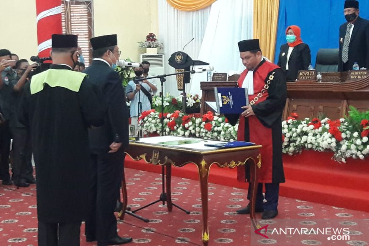 PAW Ketua DPRD Natuna dilantik