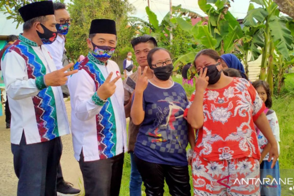 Ibnu-Arifin sapa warga Sungai Lulut