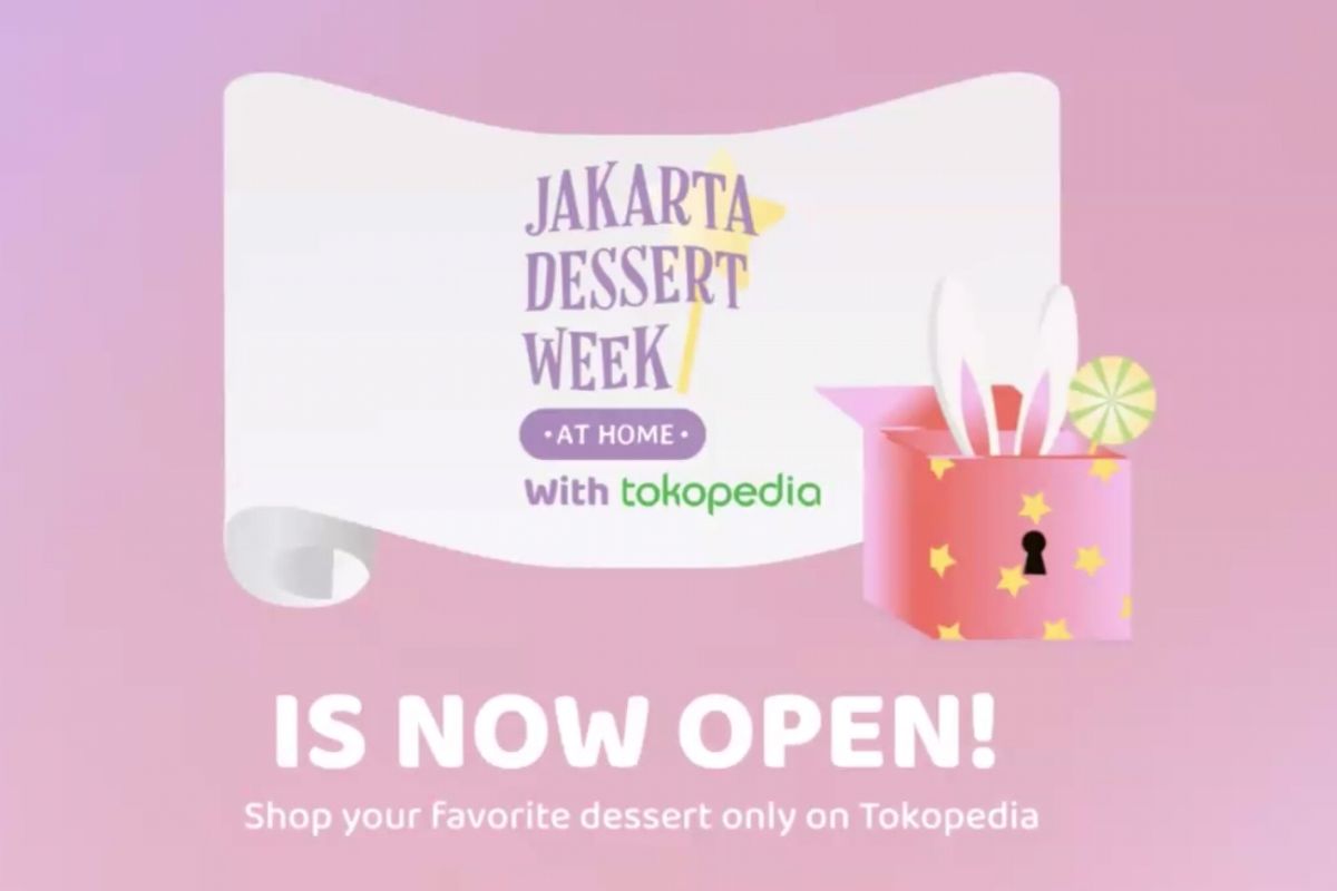 Jakarta Dessert Week 2020 hadir di Tokopedia mulai 5-25 Oktober
