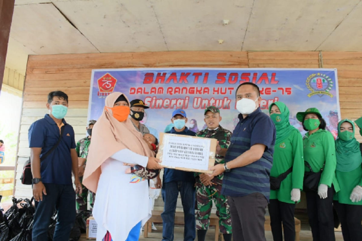 Wabup Effendi bantu korban banjir Sei Mata-Mata