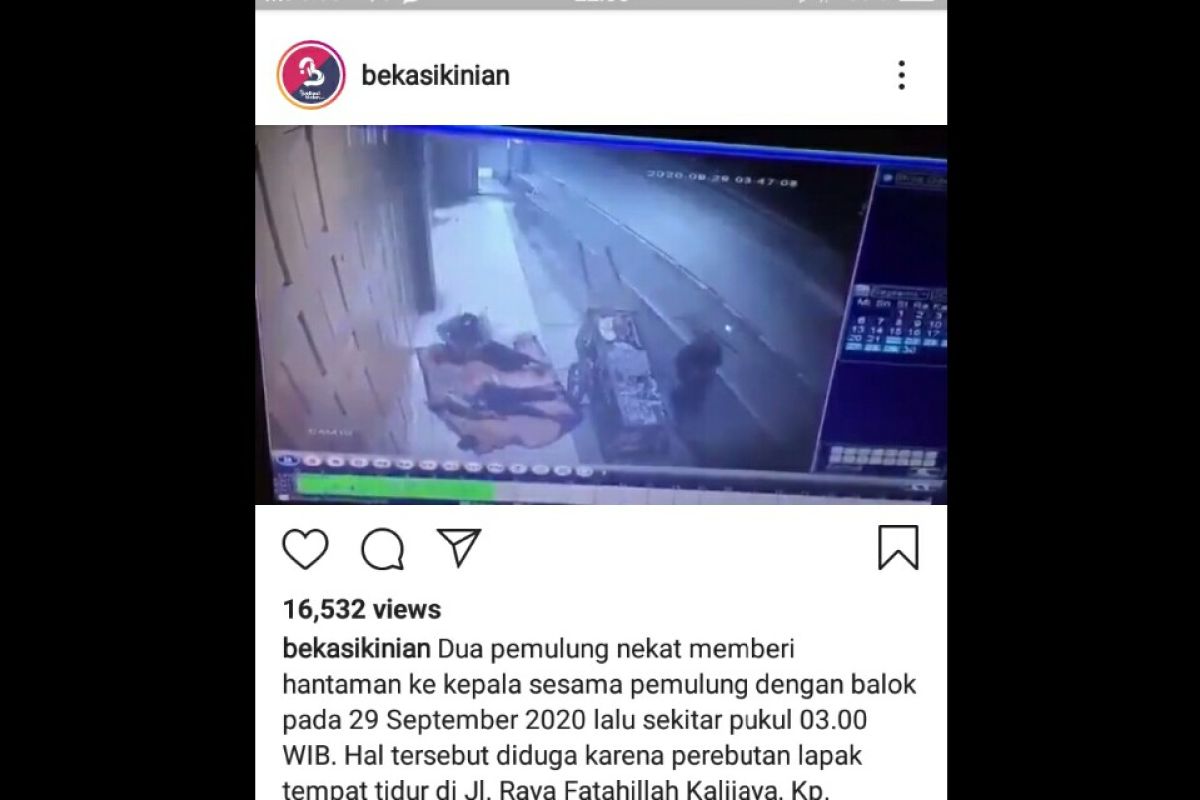 Polisi tangkap perampok dan pembunuh pemulung di Bekasi