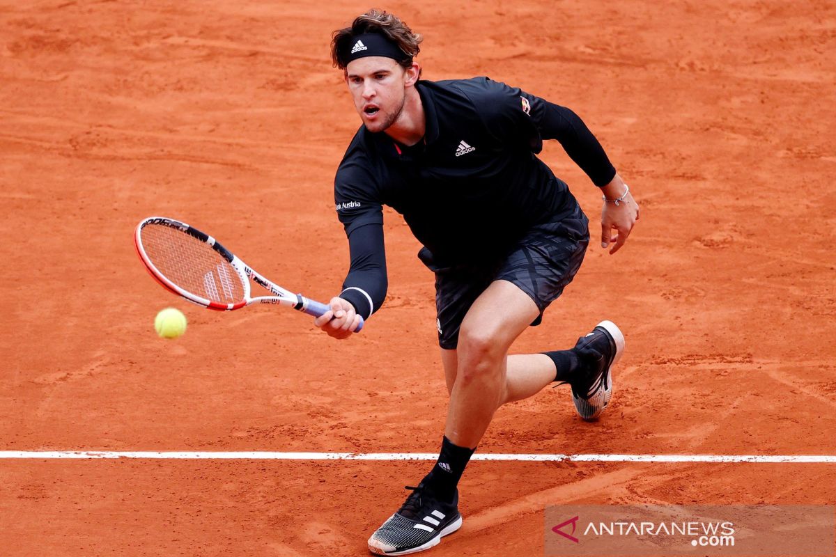 Cedera kaki jadi alasan Thiem mundur dari Paris Masters