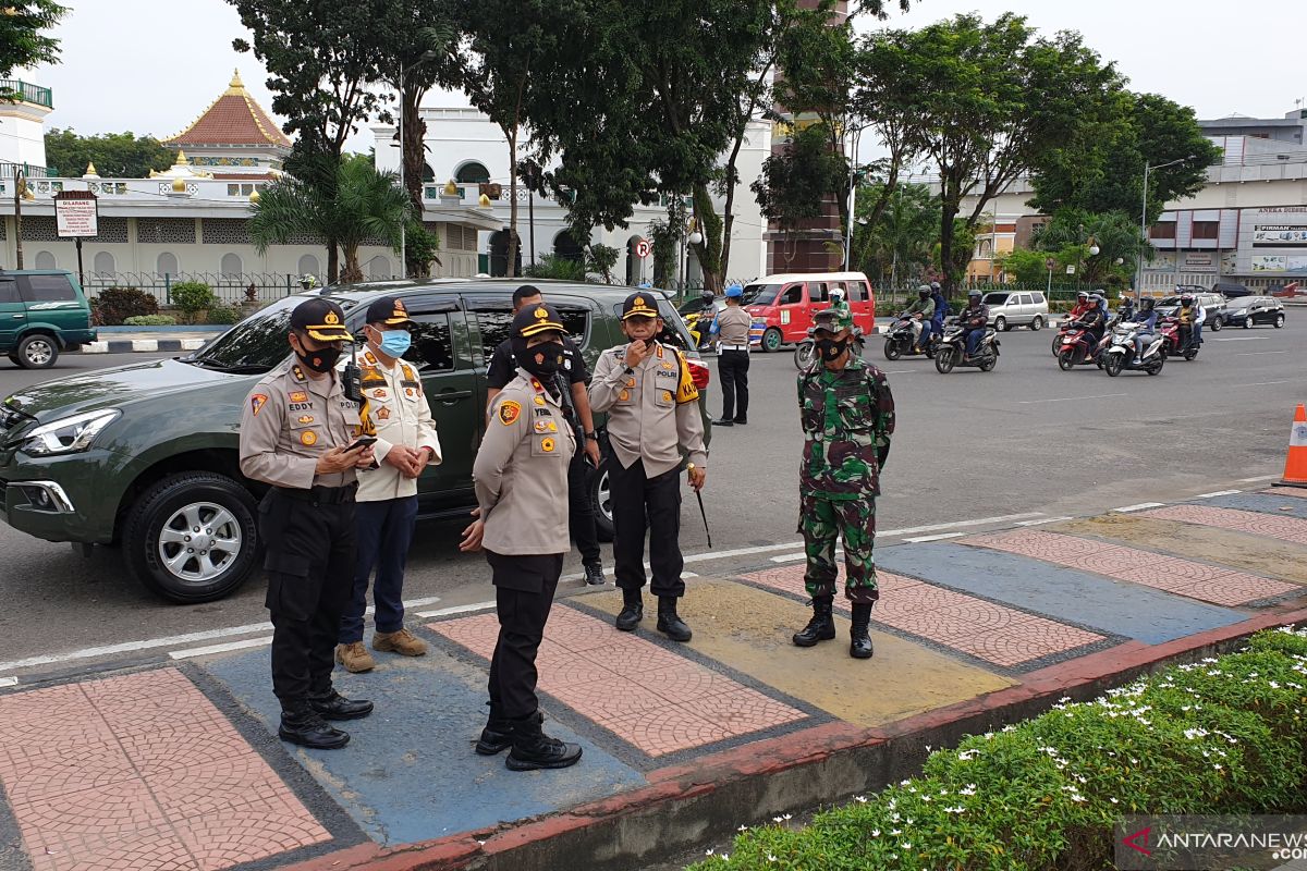 Ratusan warga Kota Palembang terjaring operasi yustisi disiplin masker