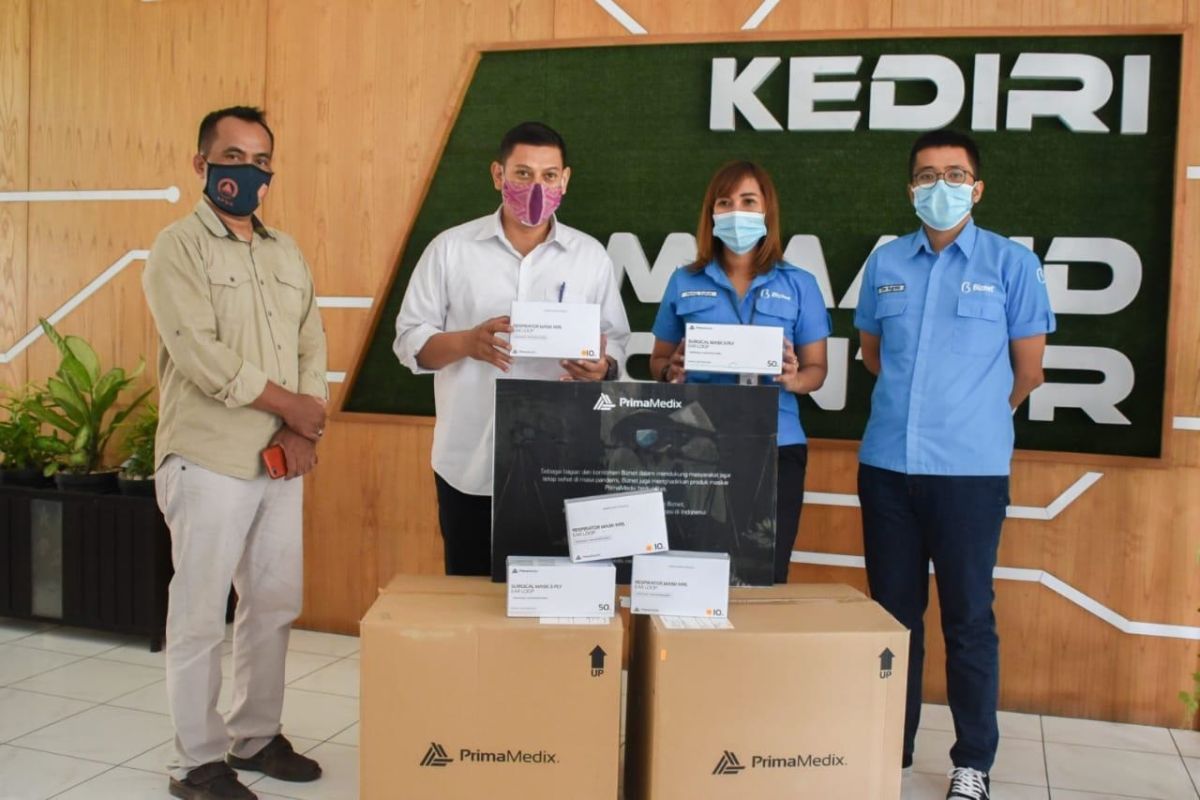 Pemkot Kediri terima bantuan ribuan masker