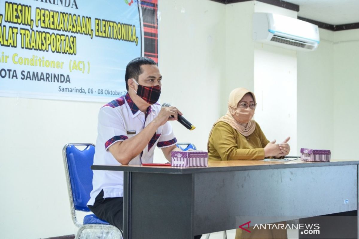 Dinas Perindustrian Samarinda  gelar Bimtek sevice AC